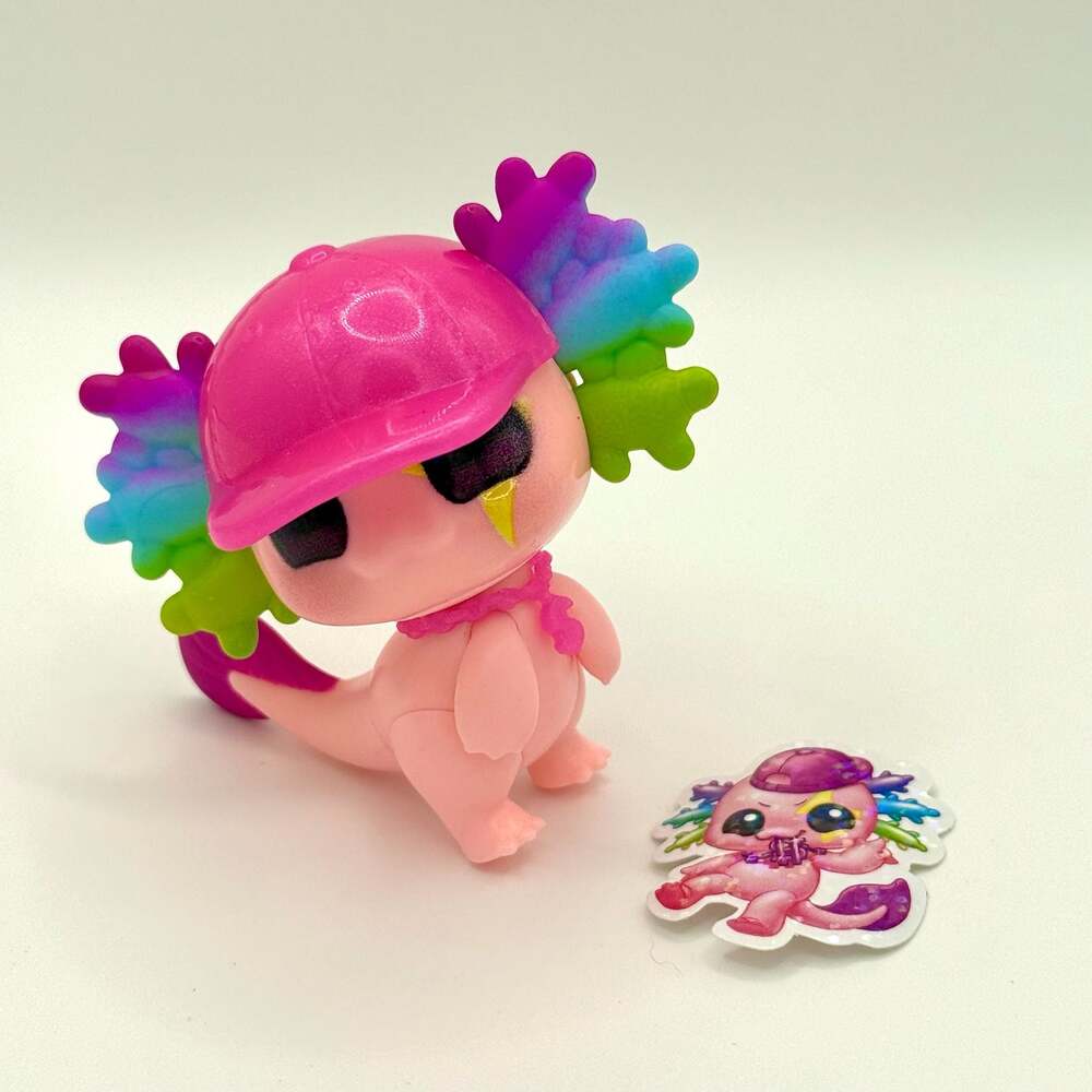 Zuru 5 Surprise A-Lot-A Axolotls Rap-Alotl Rapper Figure with Sticker